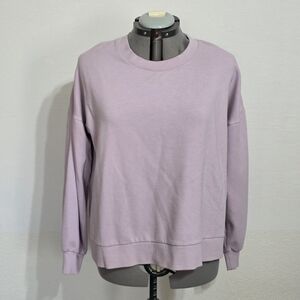 Eddie Bauer Women's Crewneck Sweater in Light Purple